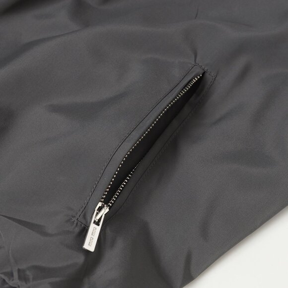 Miu Miu Technical Silk Zipper Blouson Women's Jacket - Picture 13 of 14